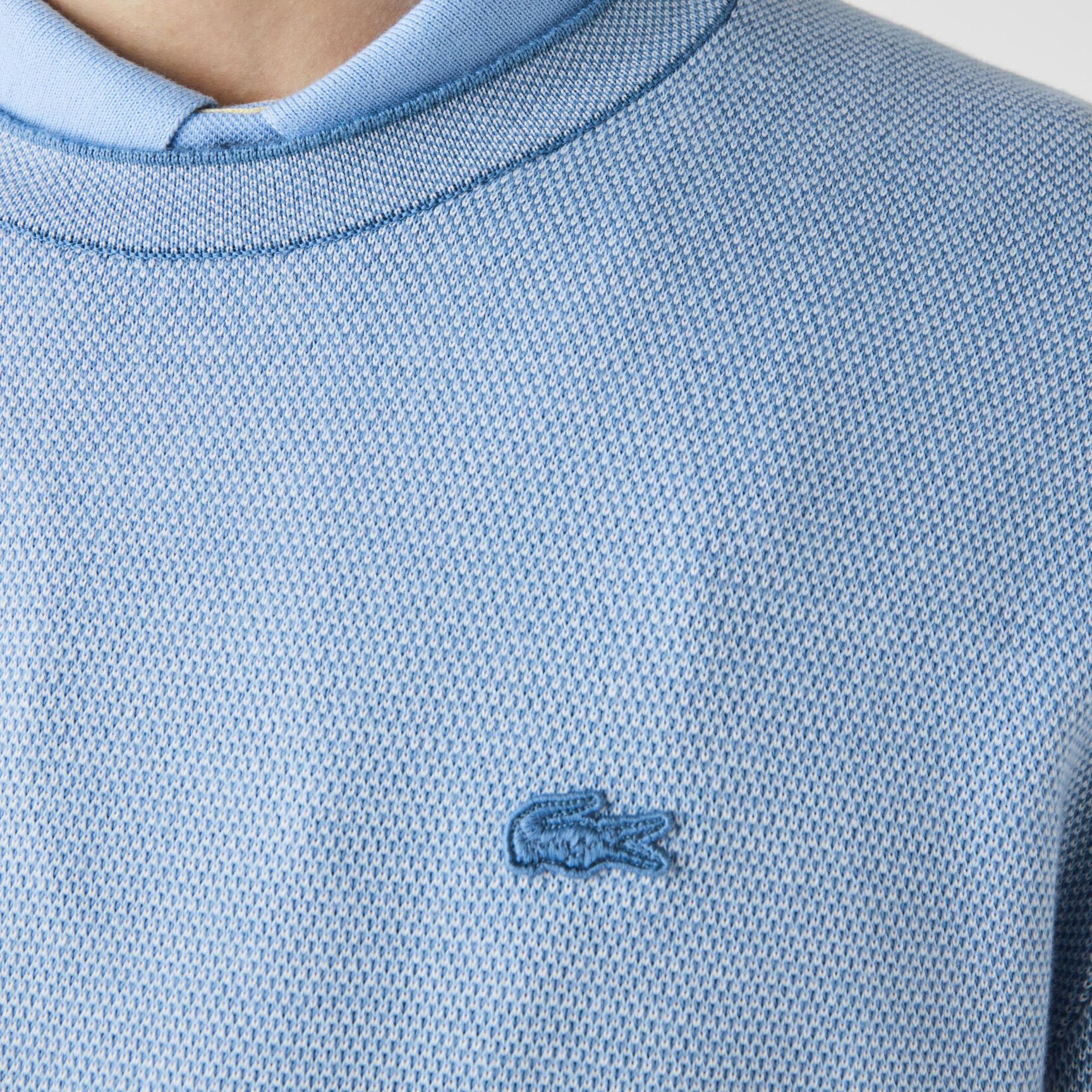 Men’s Crew Neck Cotton Piqué Sweater Men’s Crew Neck Cotton Piqué Sweater