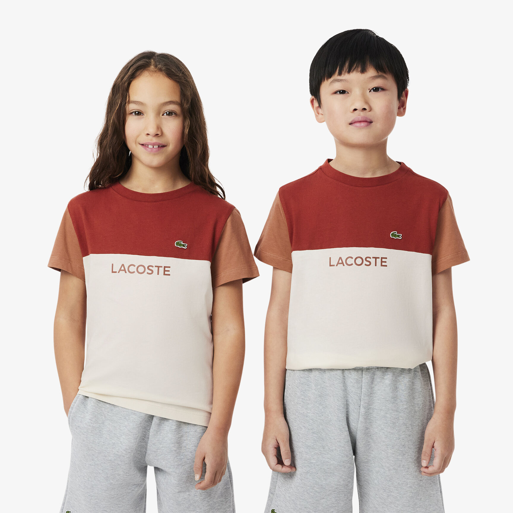 Cotton Colour-Block T-shirt - TJ8440-00-HIZ