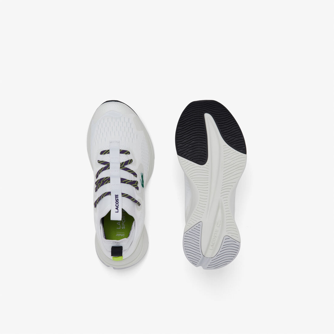 سنيكرز لاكوست رن سبين من قماش مريح للنساء سنيكرز لاكوست رن سبين من قماش مريح للنساء