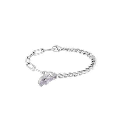 أساور لاكوست النسائية من جلد التمساح