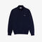 كنزة قطنية برقبة عالية وسحاب Zipped High Neck Cotton Sweater - AH1957-00-166