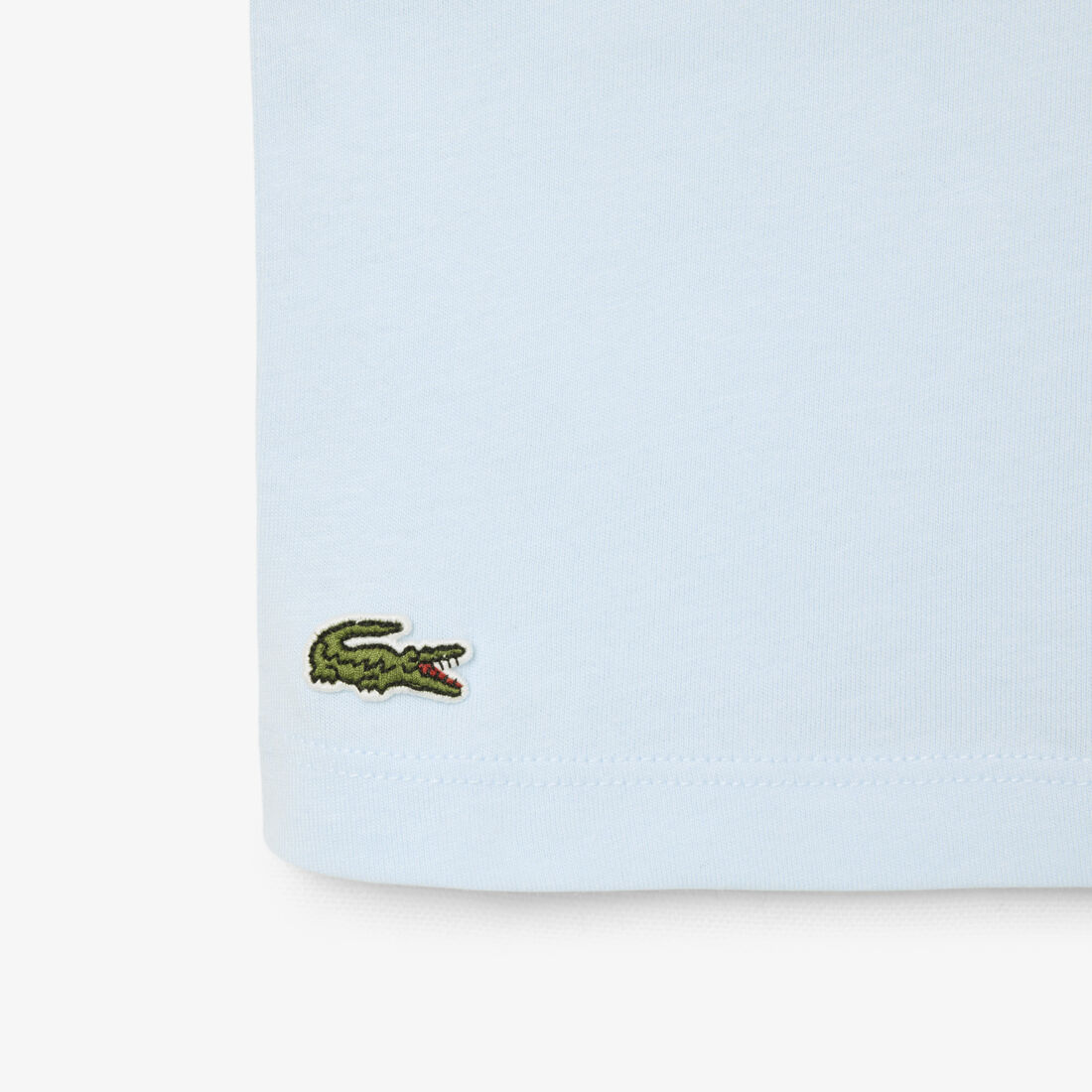Crocodile Embroidery Cotton T-shirt lacoste crocodile embroidery cotton t shirt