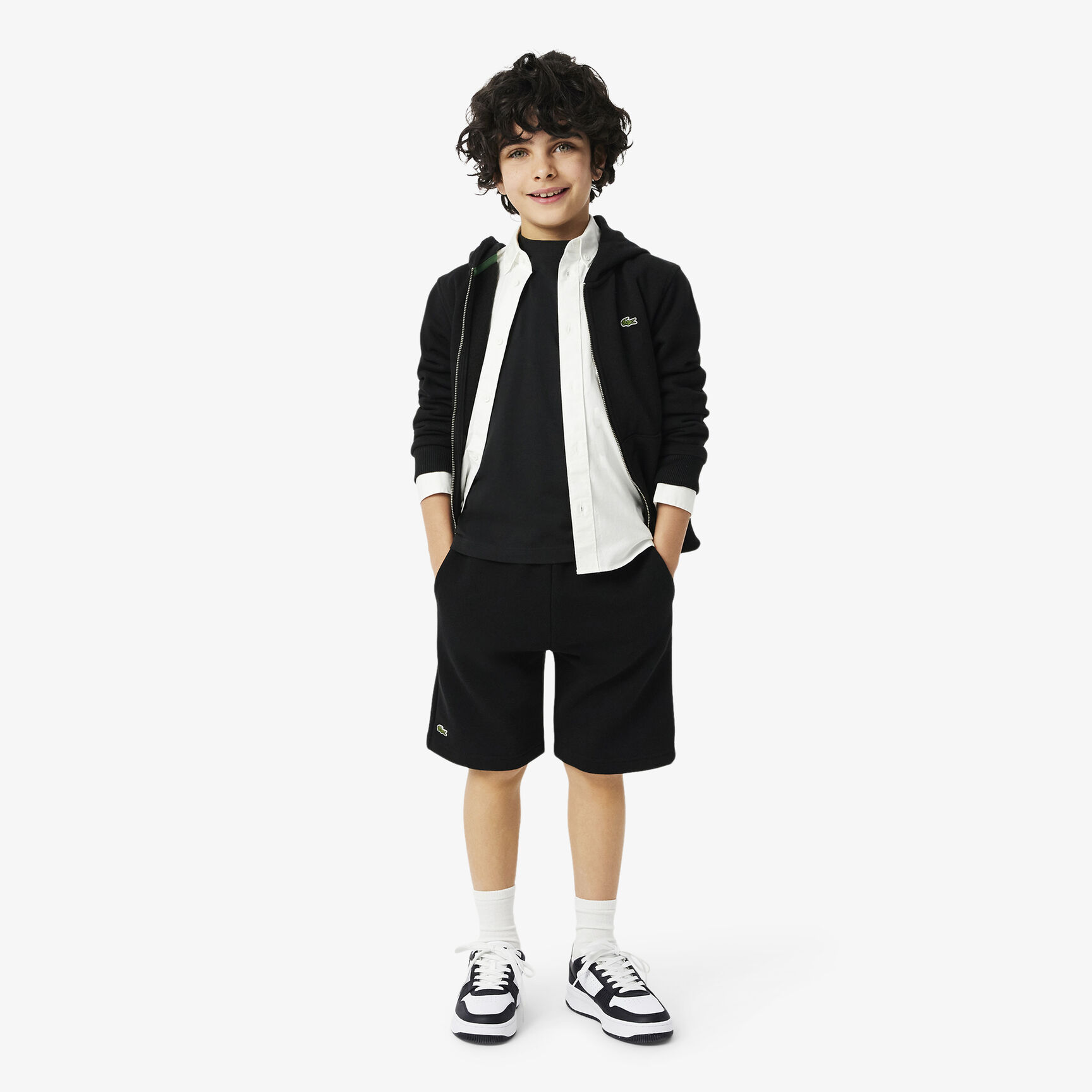 Children's L001 Set Leather Sneakers - 49SUC0003-312