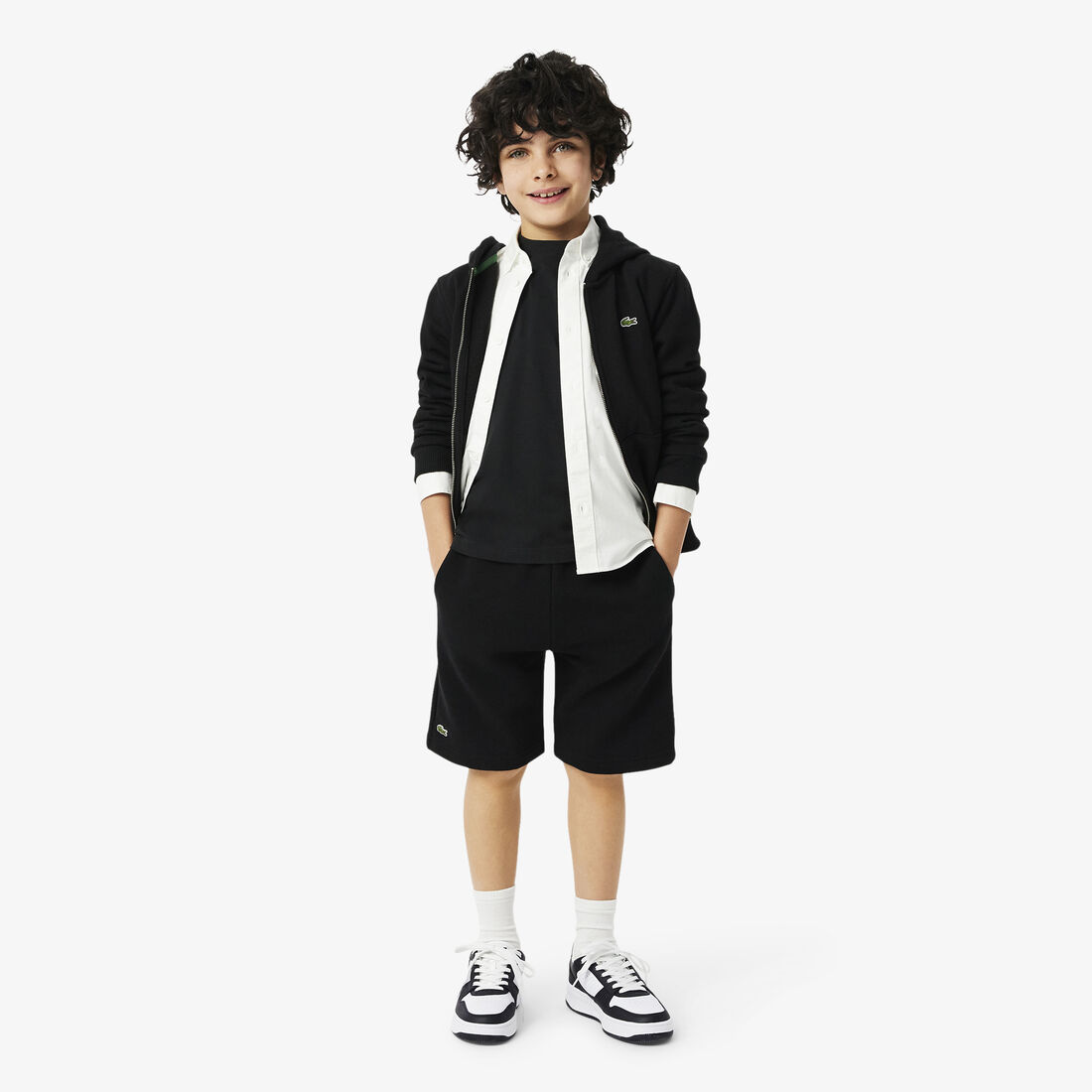 Children's L001 Set Leather Sneakers Children's L001 Set Leather Sneakers - 49SUC0003-312