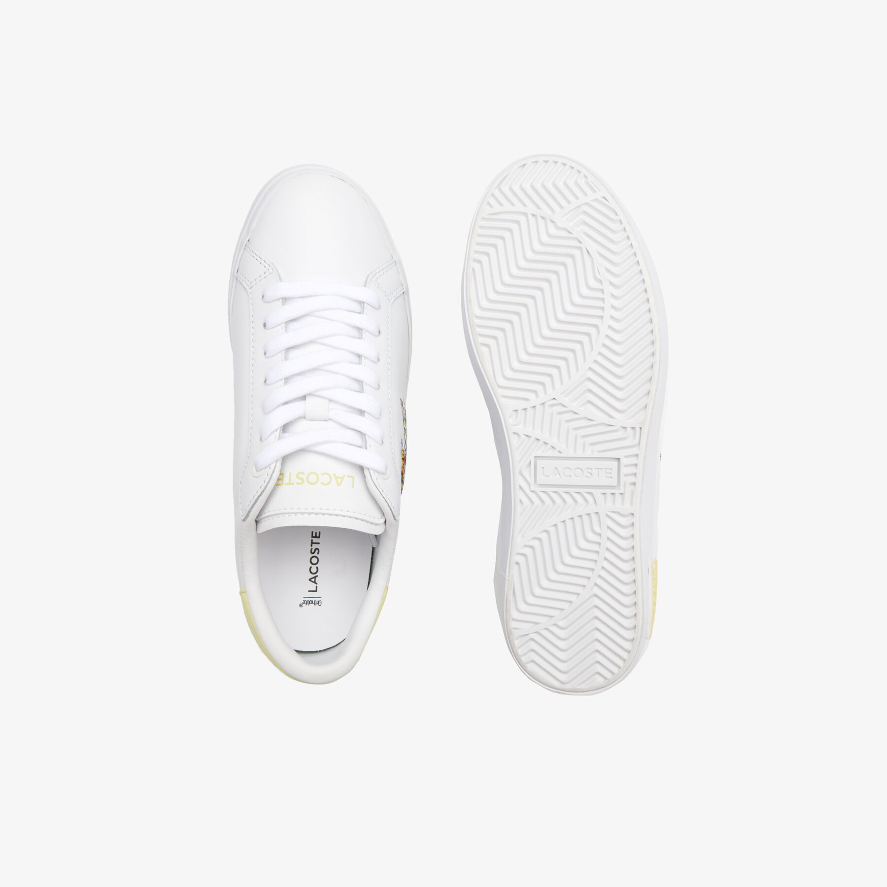 Women's Lacoste Powercourt Leather Sneakers women s lacoste powercourt leather sneakers