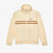lacoste men s heritage striped band and badge zip sweatshirt