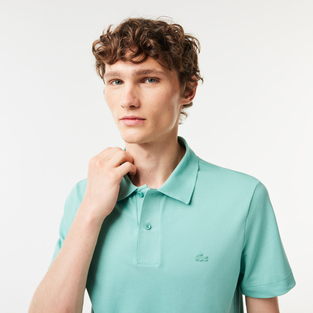 قميص بولو بحركة لاكوست بيكيه خفيف للغاية Lacoste Movement Polo Shirt Ultra Light Pique - PH8361-00-3A4