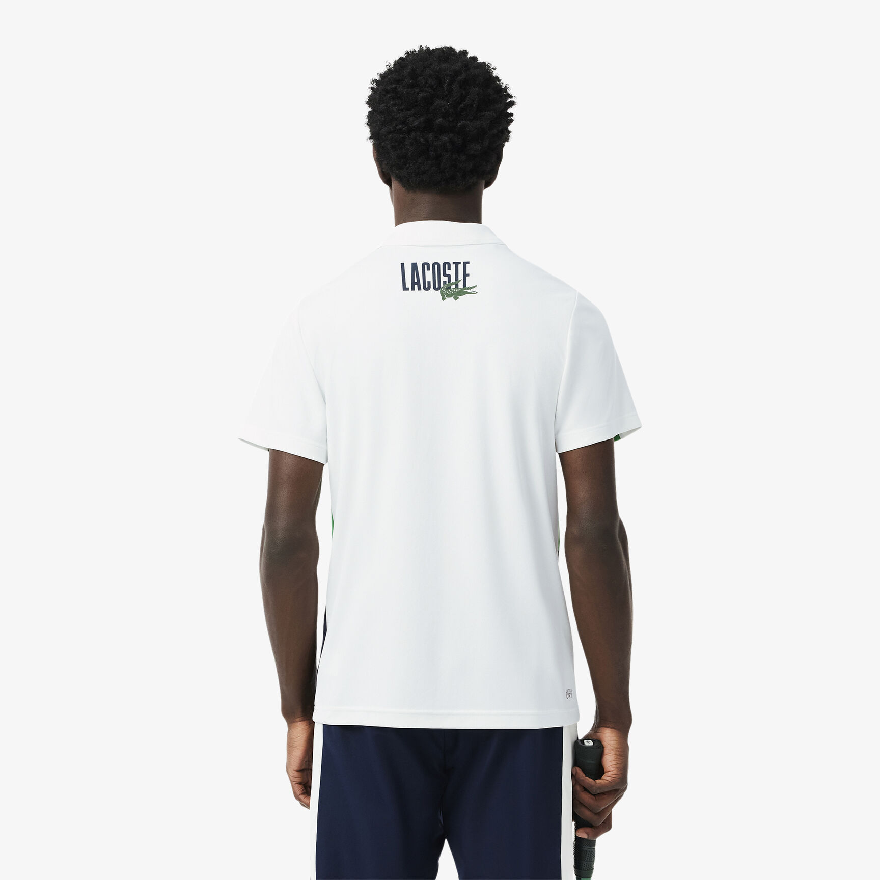 قميص بولو رياضي مطبوع بألوان متعددة Colour-Block Printed Sport Polo Shirt - DH8963-00-H7I