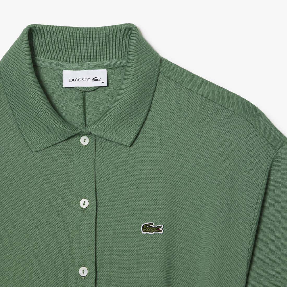 فستان بولو لاكوست بيكيه بحزام للنساء Women’s Lacoste Belted Piqué Polo Dress - EF7923-00-KX5