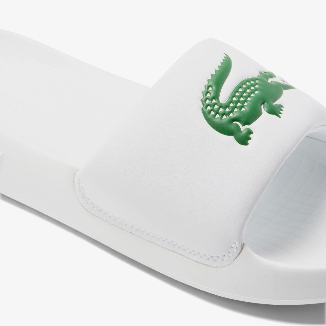 حذاء مفتوح لاكوست 1.0 من خامات صناعية للرجال مجموعة Croco Men's Lacoste Croco 1.0 Synthetic Slides - 45CMA0002-082