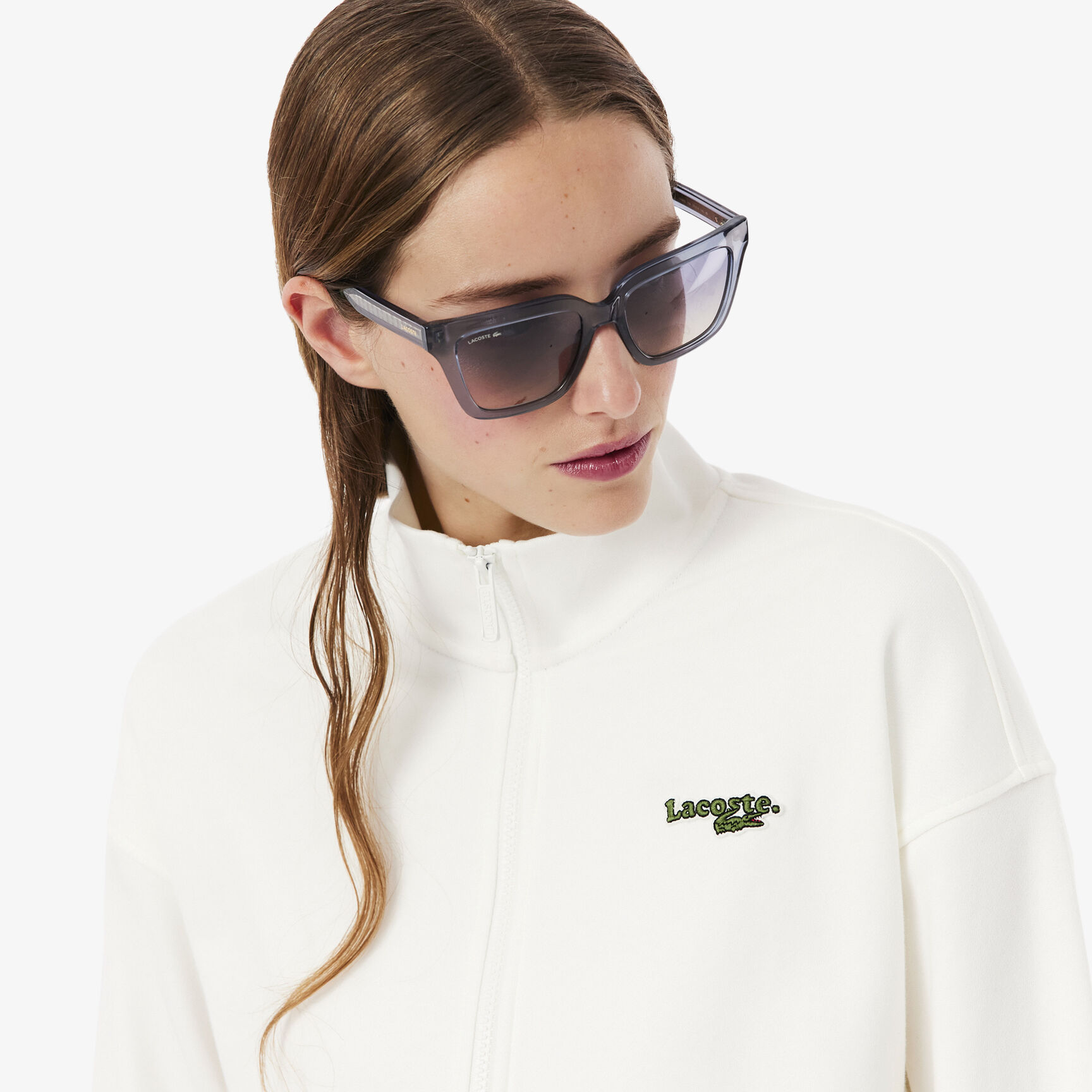 Relaxed Fit Zipped Badge Sweatshirt - SF0040-00-70V