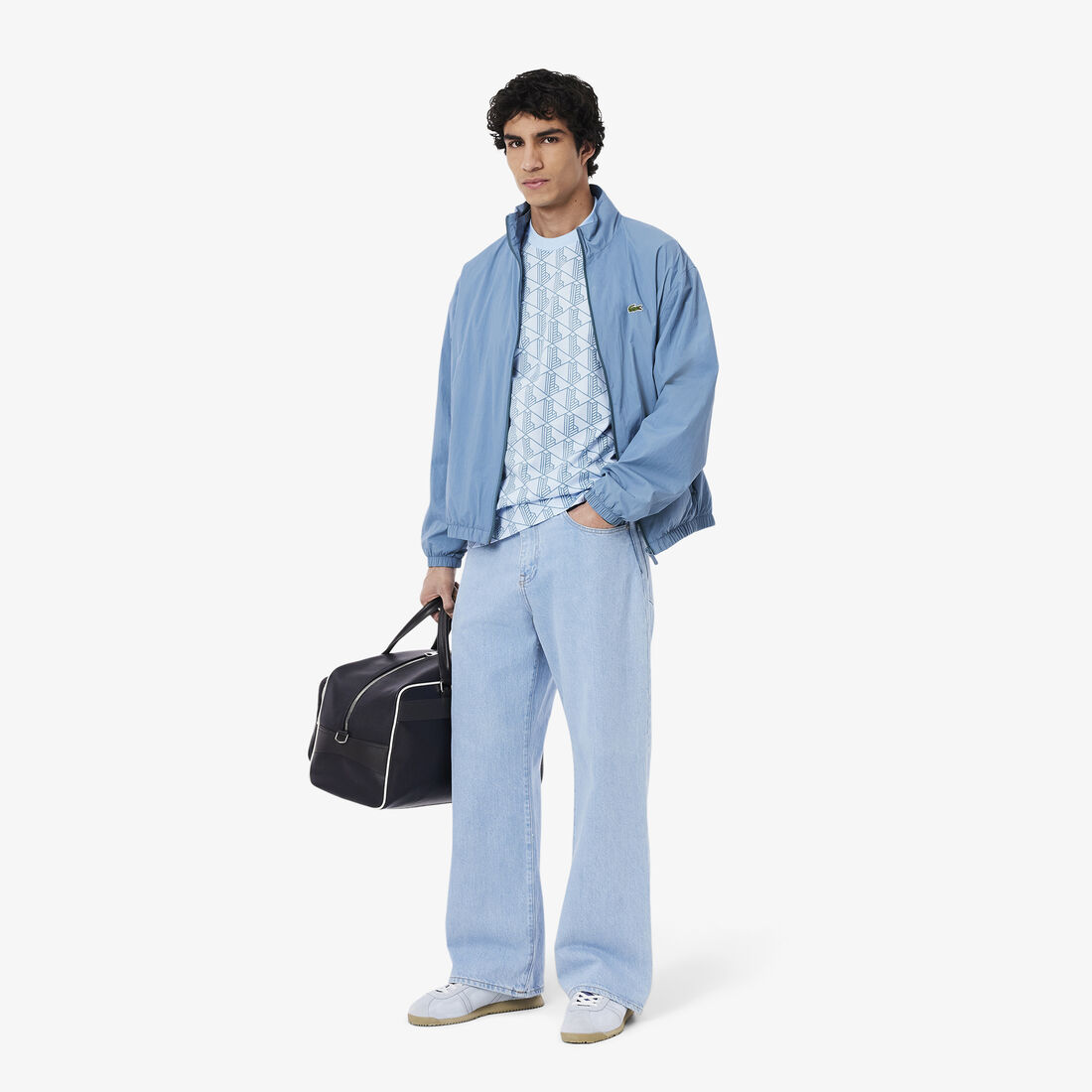 تيشيرت قطن مونوغرام Monogram Cotton T-shirt - TH2831-00-HI0