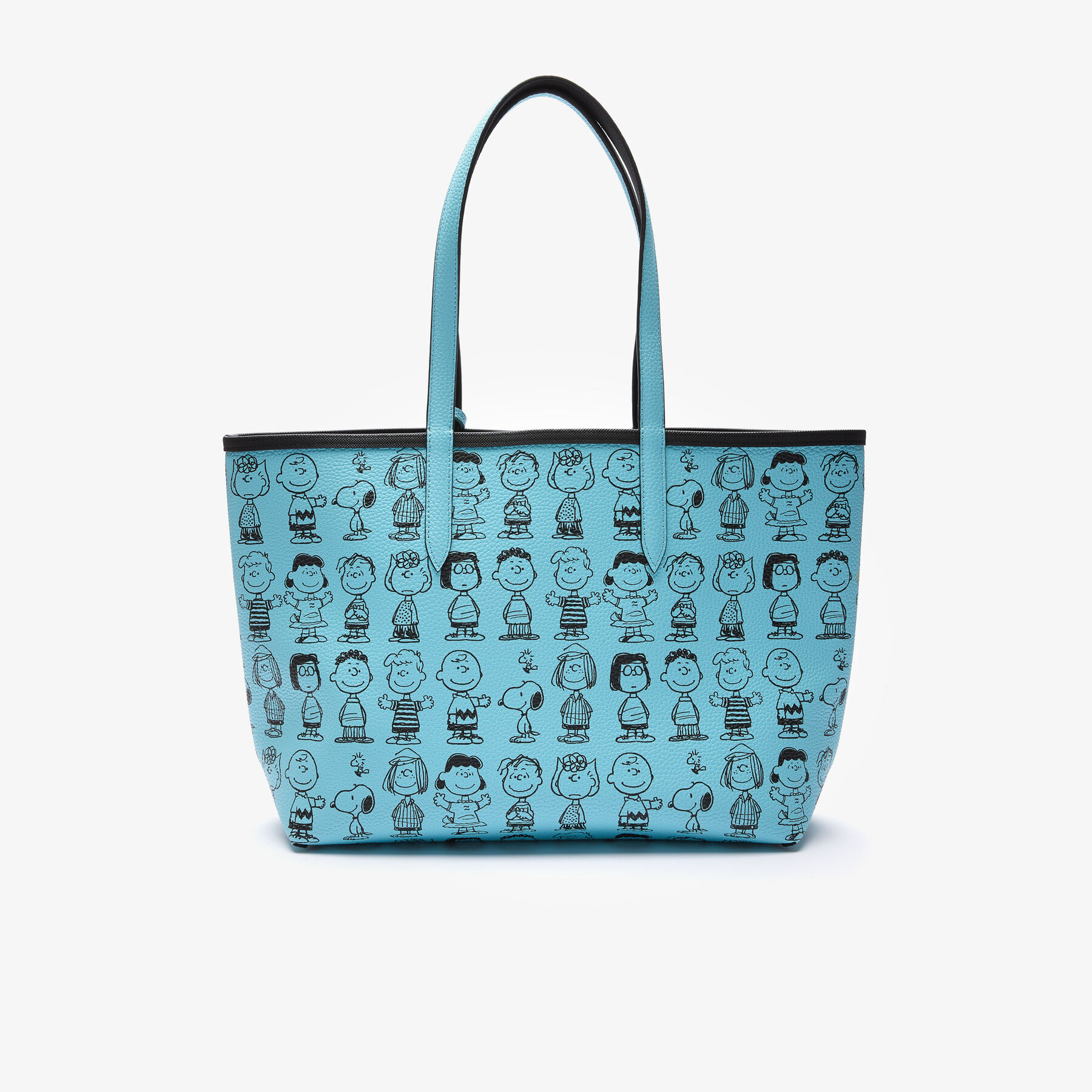 Women's Lacoste x Peanuts Zippered Print Pouch Large Shopper Bag women s lacoste x peanuts zippered print pouch large shopper bag