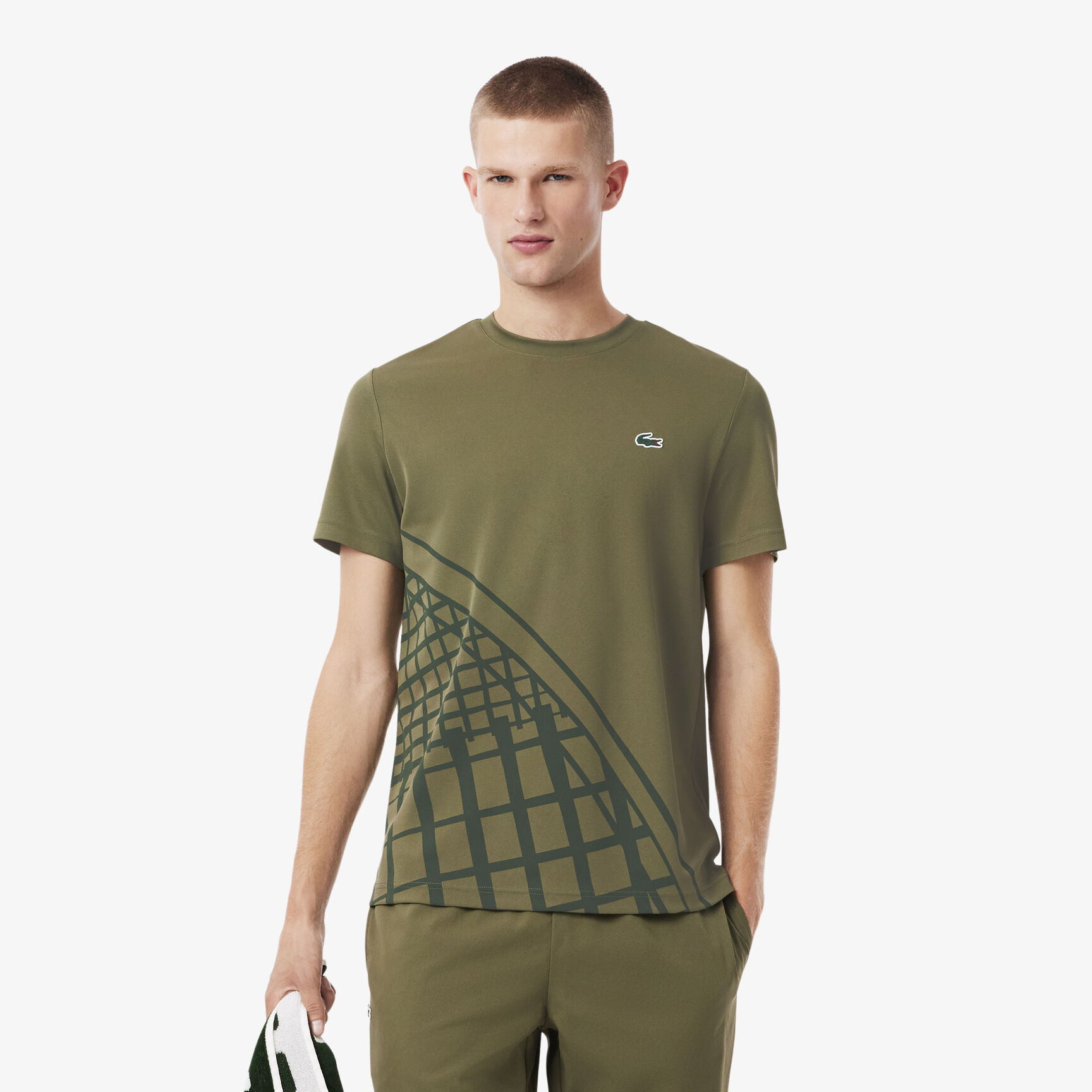 Ultra Dry Printed Tennis T-shirt - TH4753-00-E9F