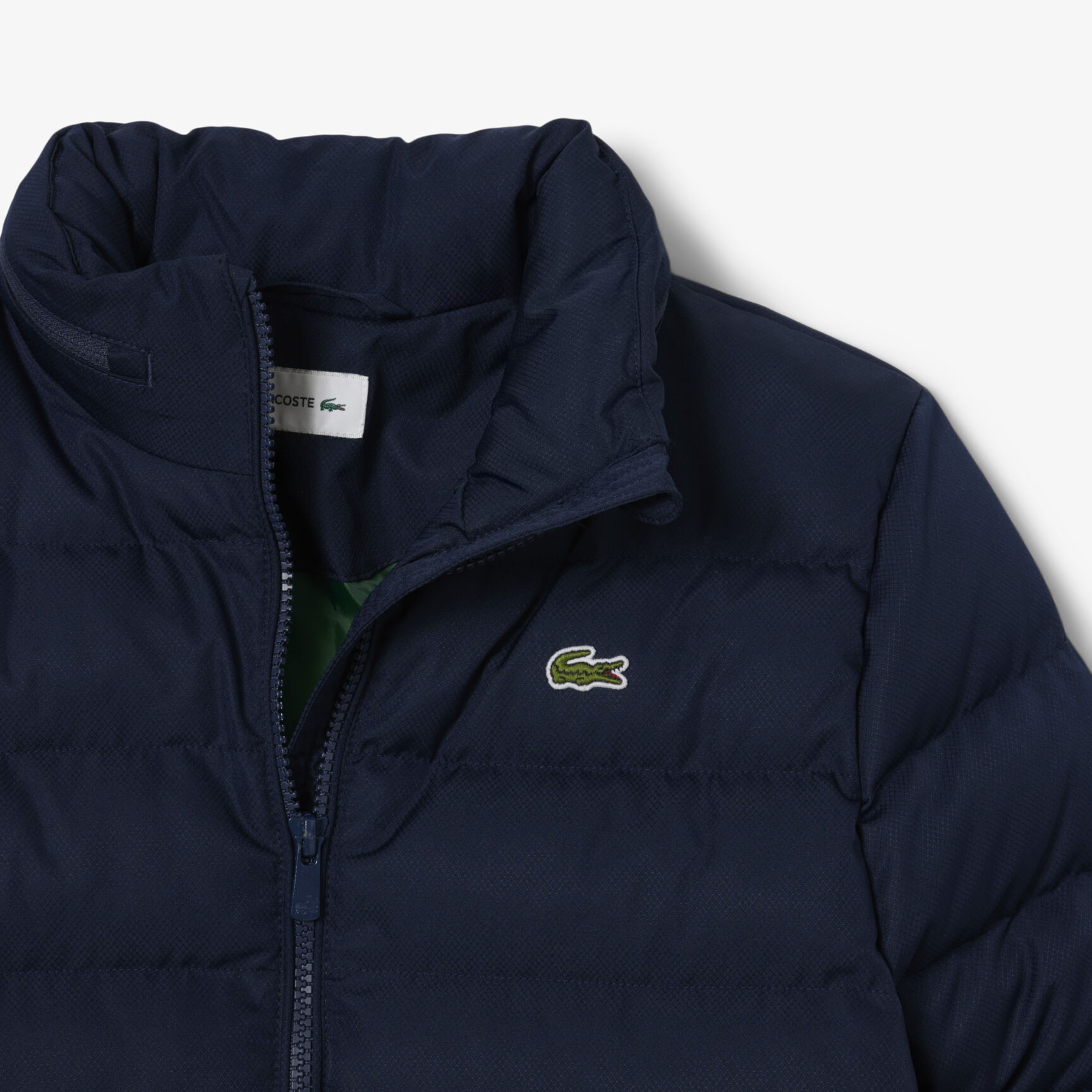 Hooded Diamond Taffeta Puffed Jacket - BJ1041-00-166