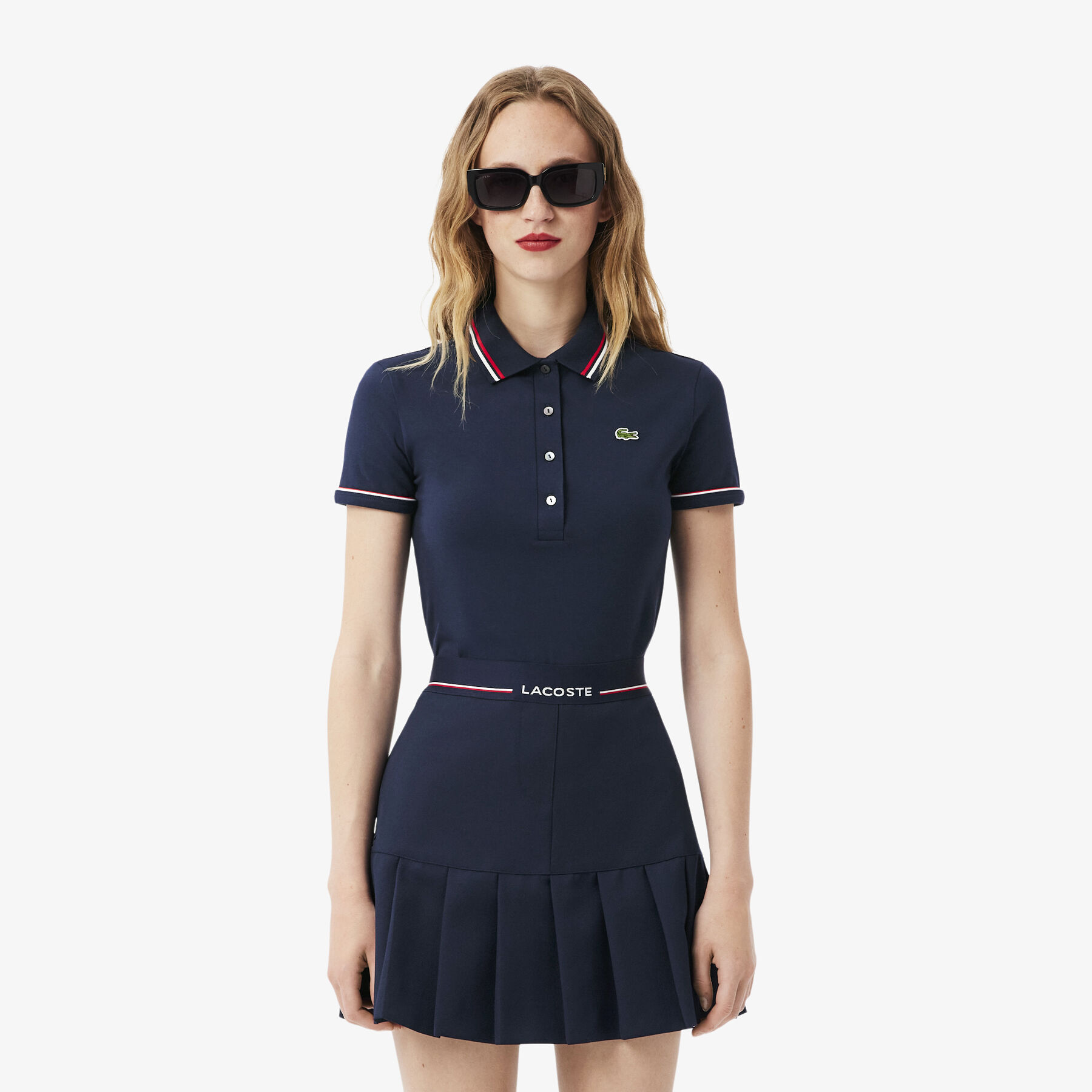 L.12.D Slim Fit Trim Detail Polo Shirt - DF5284-00-DB3