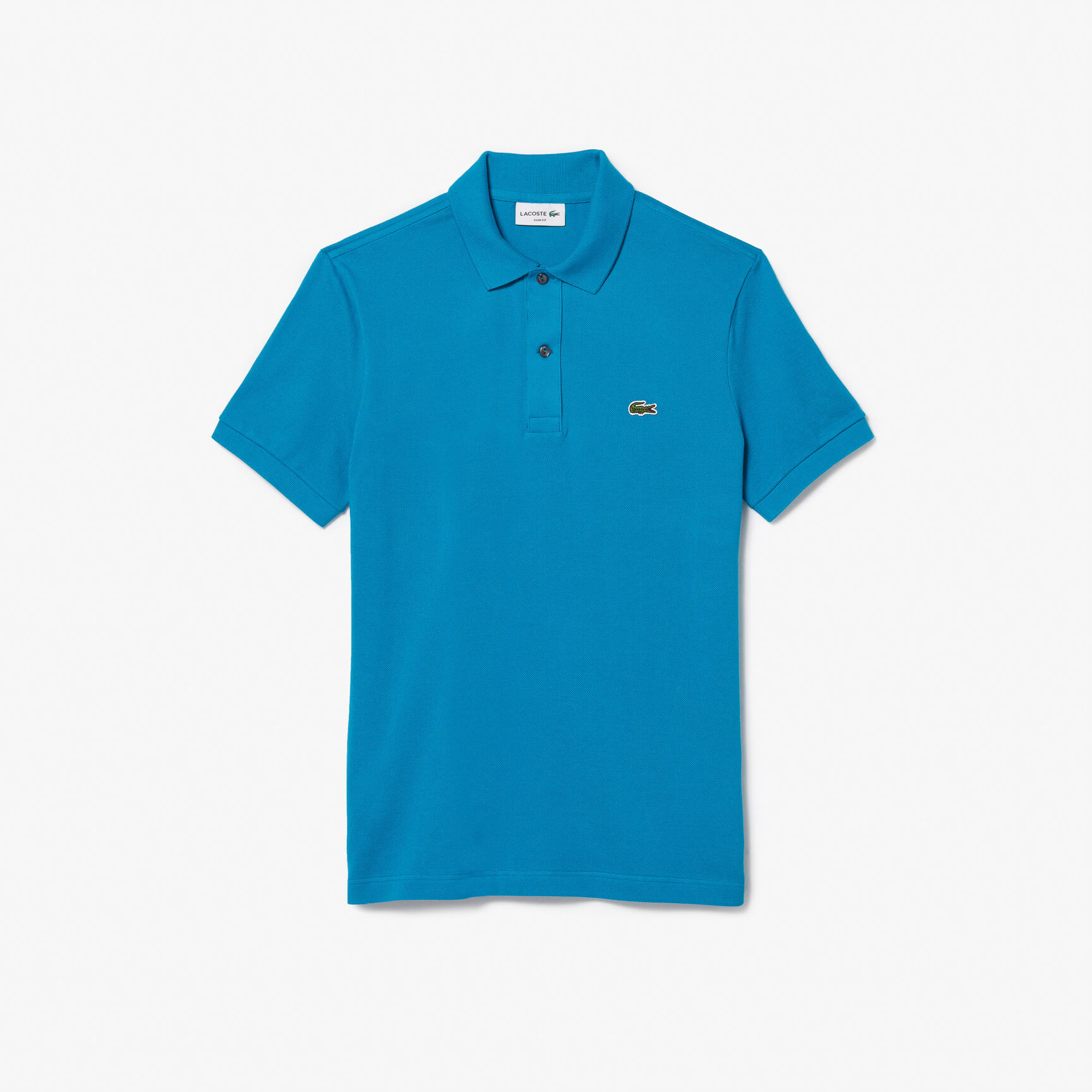 قميص بولو بيكيه بقصة ضيقة L.12.12 قميص بولو بيكيه بقصة ضيقة L.12.12