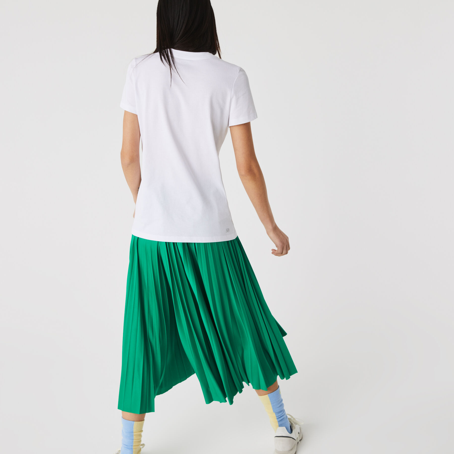تيشيرت تنس بطبعة للنساء مجموعة Lacoste SPORT لاكوست تيشيرت تنس بطبعة للنساء مجموعة lacoste sport