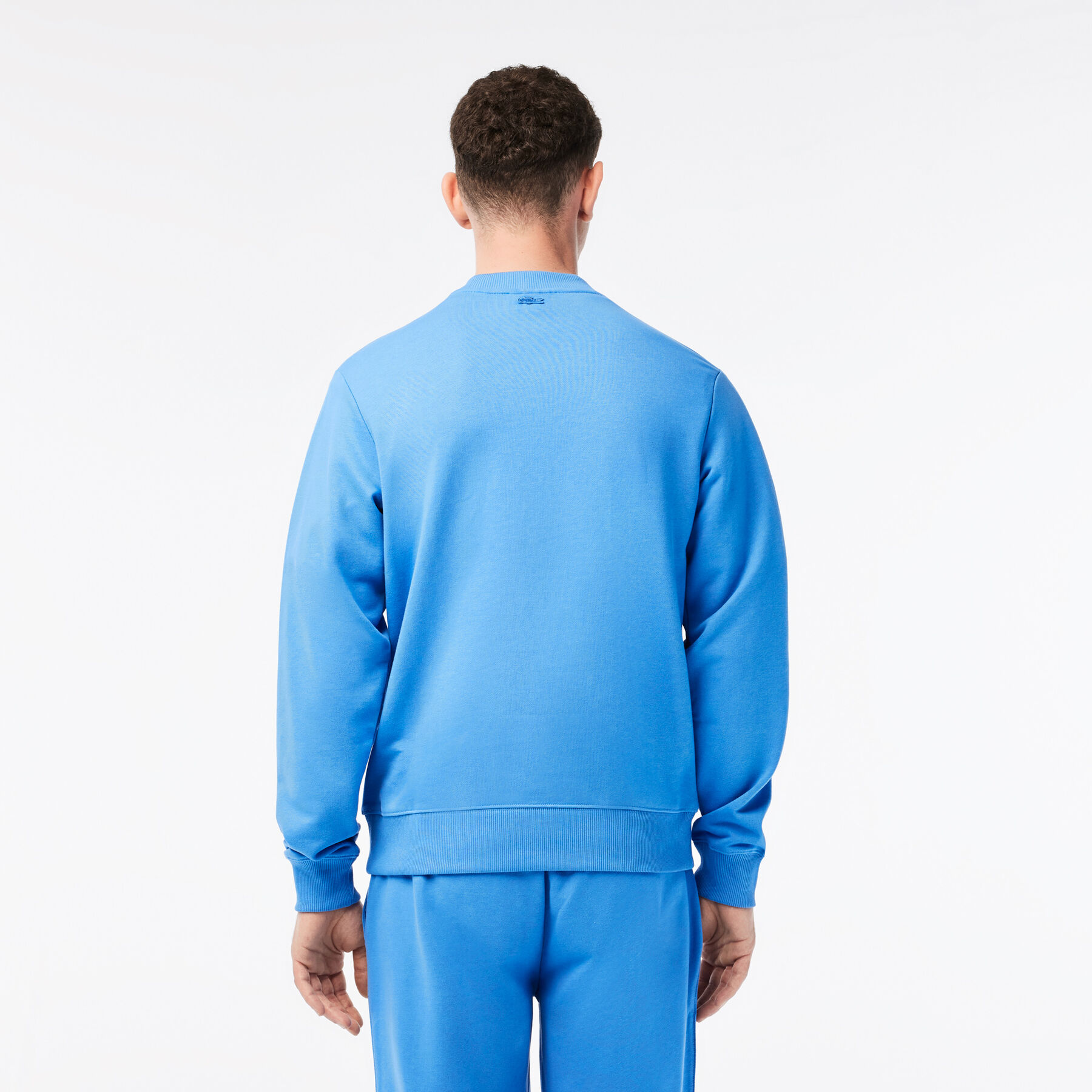 men s lacoste x netflix organic cotton print sweatshirt