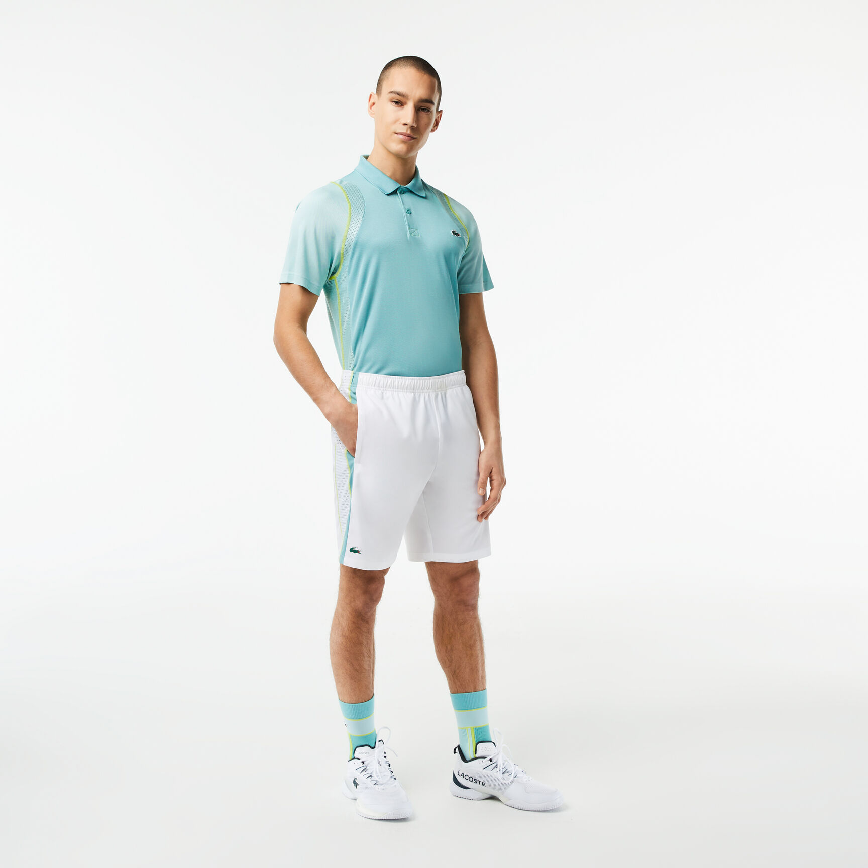 Men's Lacoste Recycled Polyester Tennis Shorts Men's Lacoste Recycled Polyester Tennis Shorts