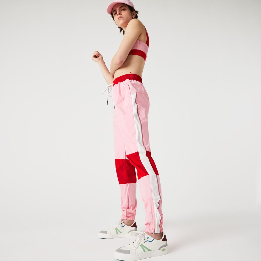 Women's Colour-block Tracksuit Style Trousers Women's Colour-block Tracksuit Style Trousers