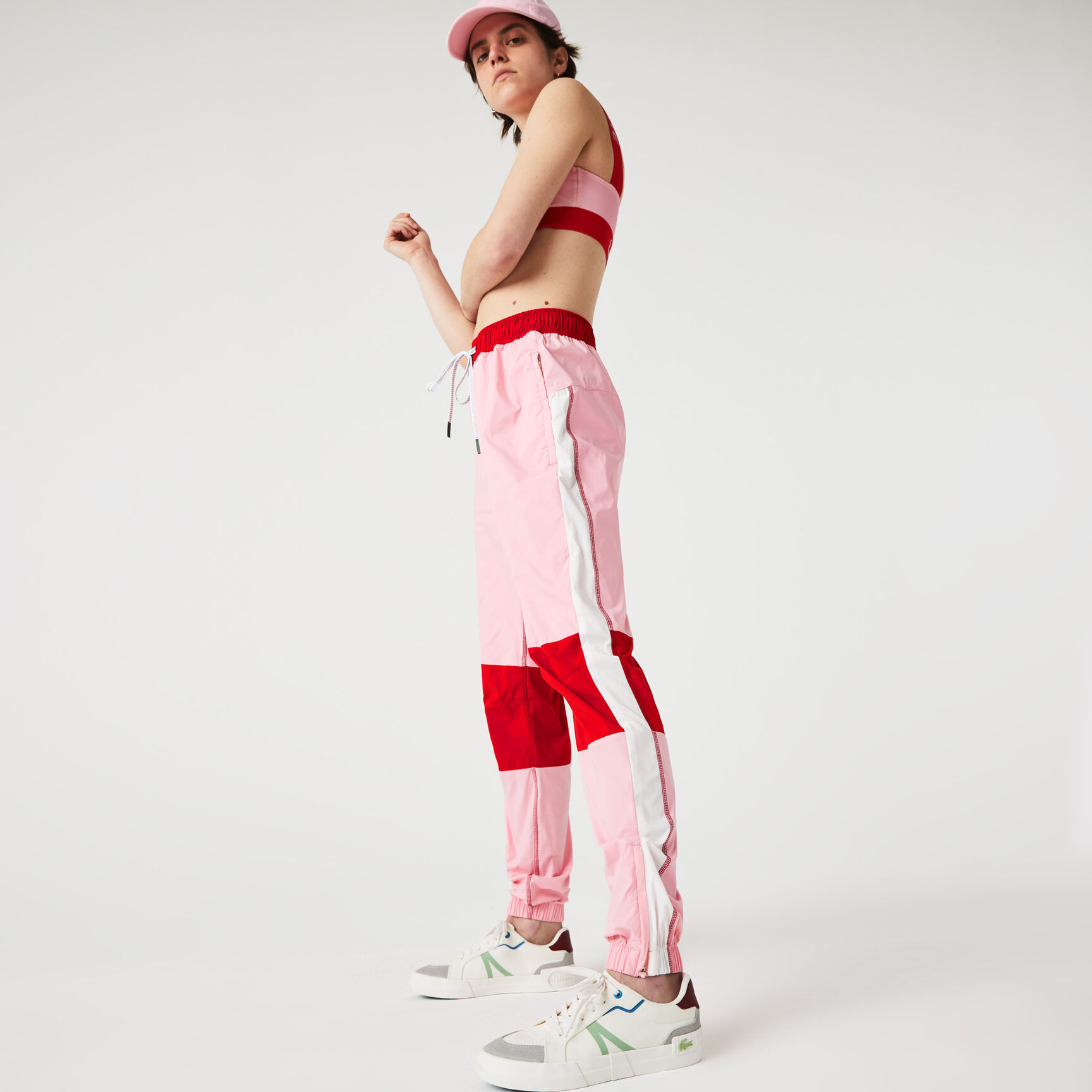 Women's Colour-block Tracksuit Style Trousers Women's Colour-block Tracksuit Style Trousers