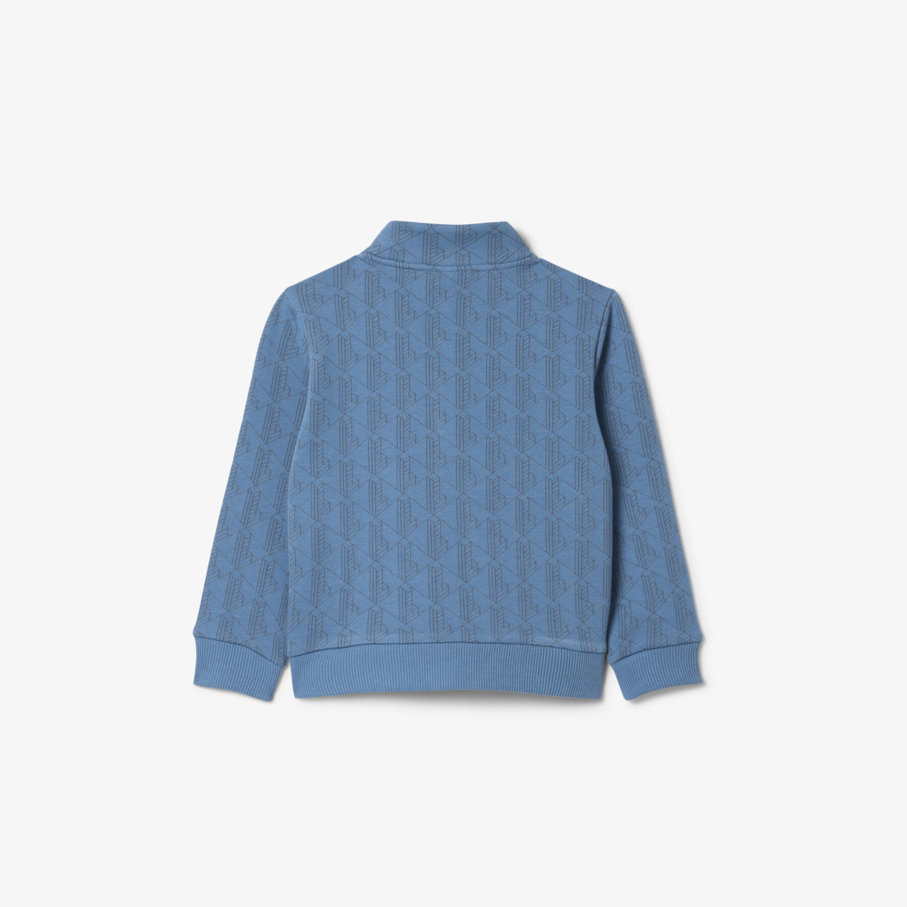 لاكوست هودي من الصوف بسحاب مزين بشعار المونوغرام