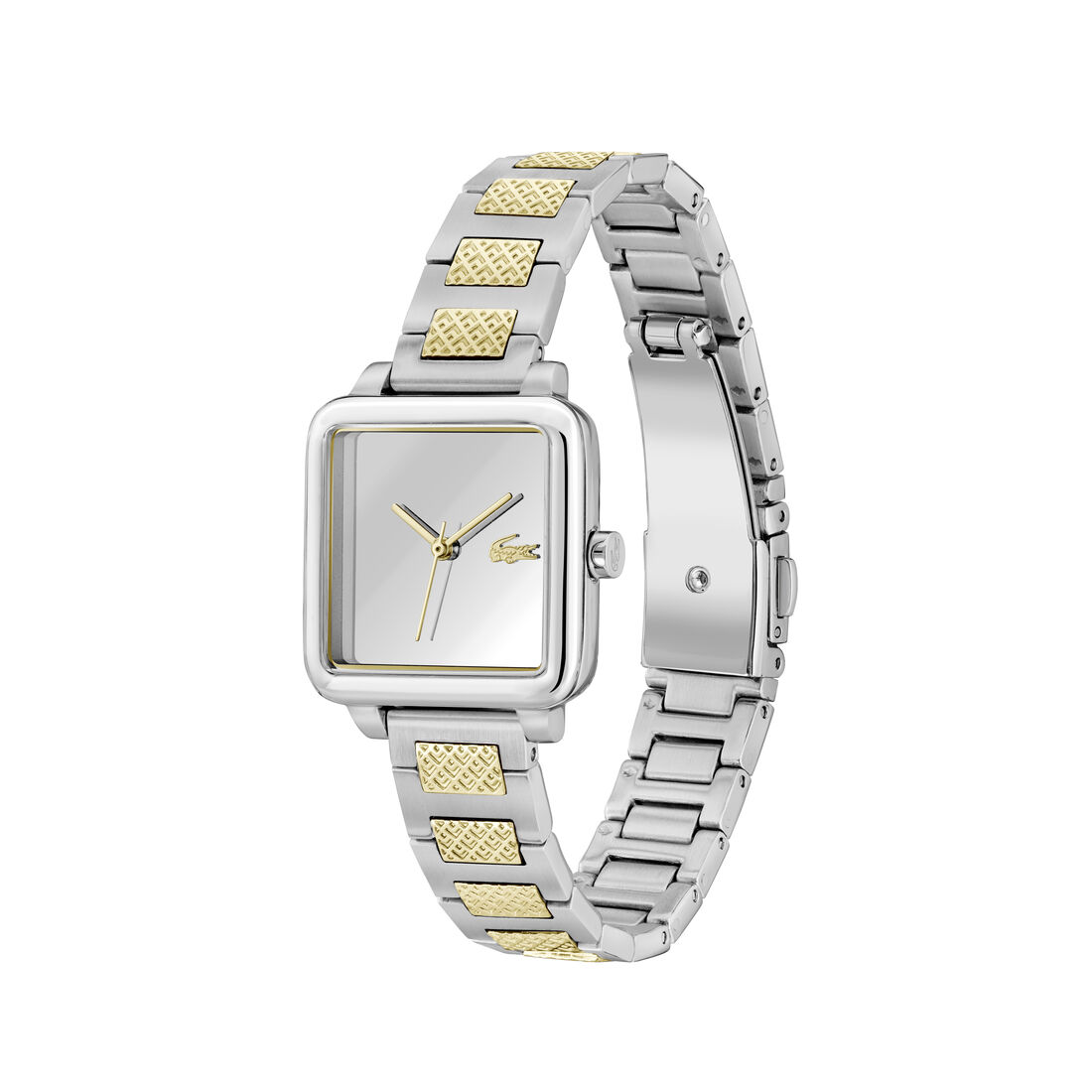 ساعة L.12.12 Leap بسوار معدني L.12.12 Leap Metal Bracelet Watch - 2001463-SLV
