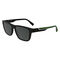 lacoste men s rectangular bio injected sunglasses