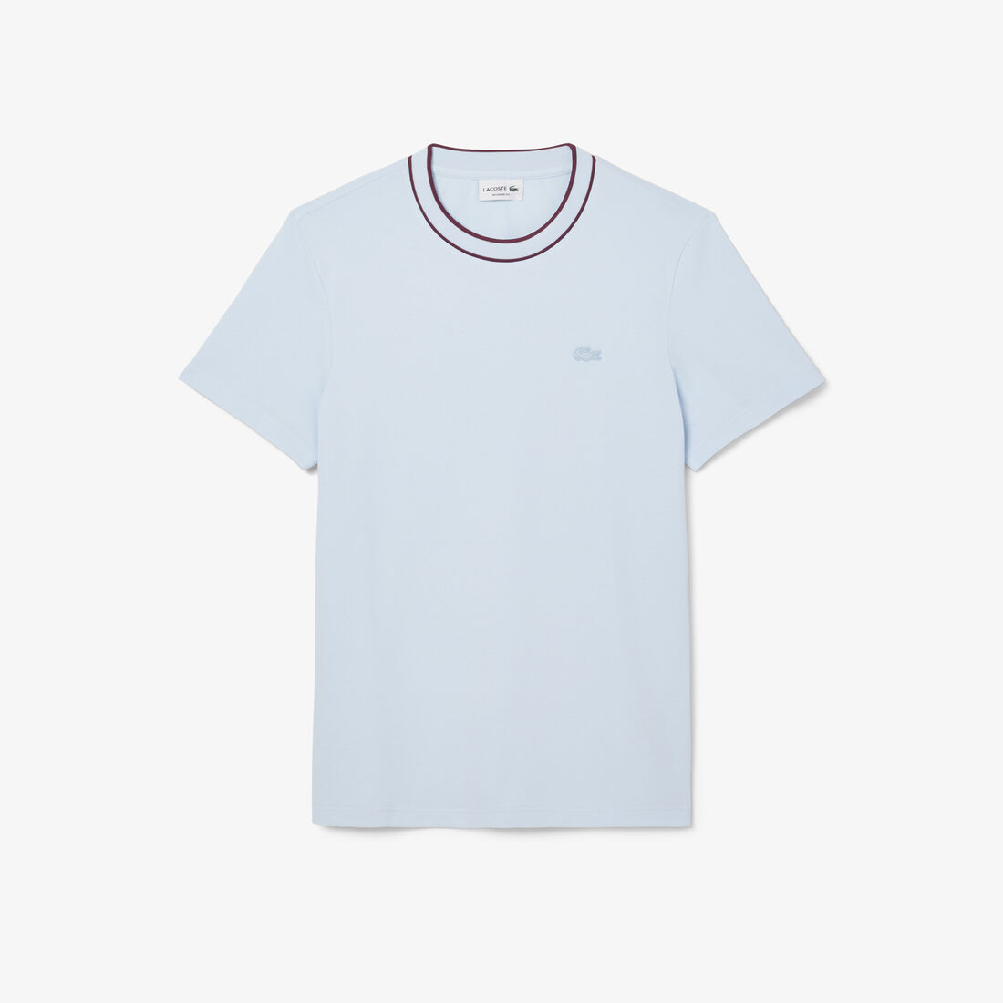 Stretch Pique Stripe Collar T-shirt Stretch Pique Stripe Collar T-shirt - TH8174-00-T01