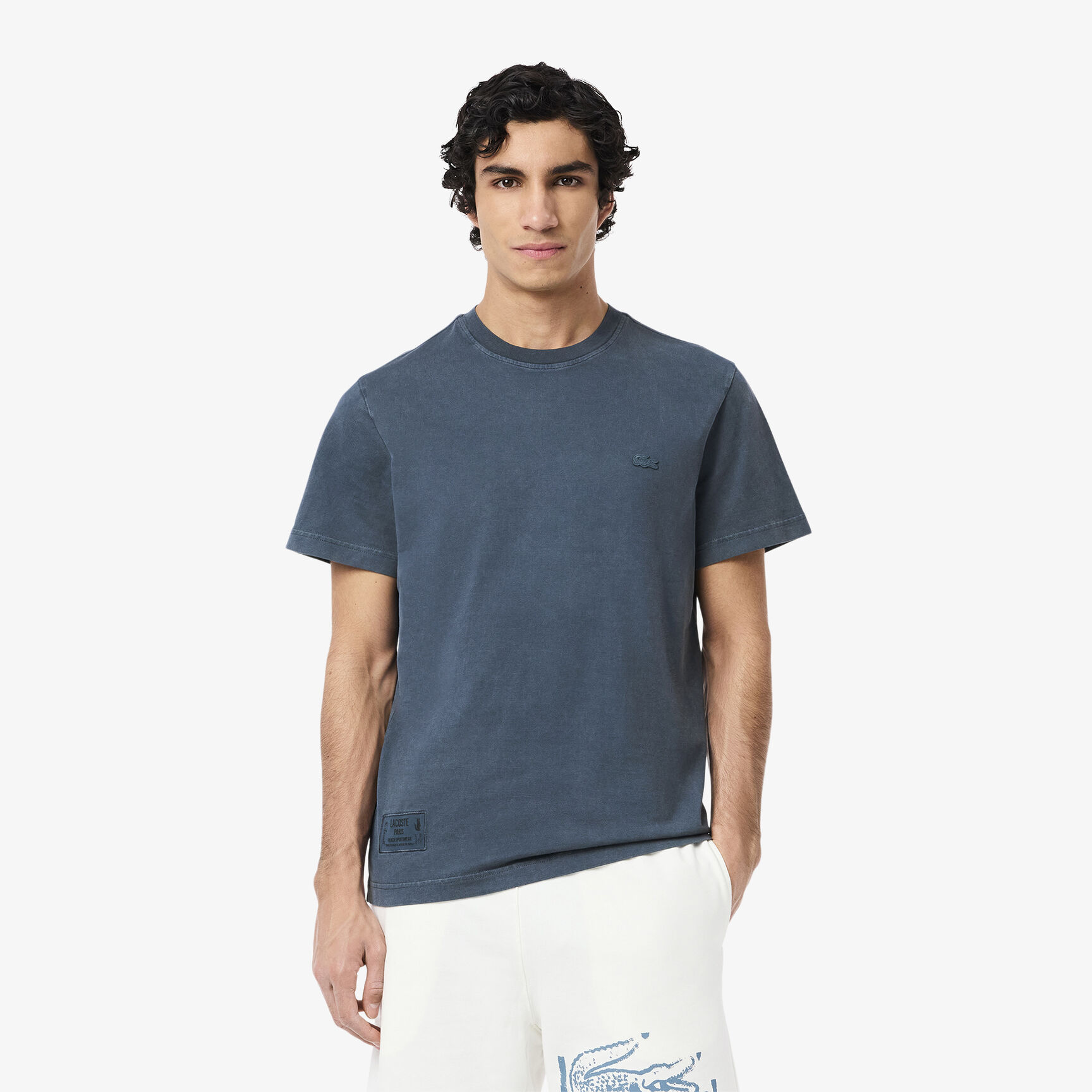 Washed Effect Heavy Jersey T-shirt Washed Effect Heavy Jersey T-shirt - TH9894-00-C7Z