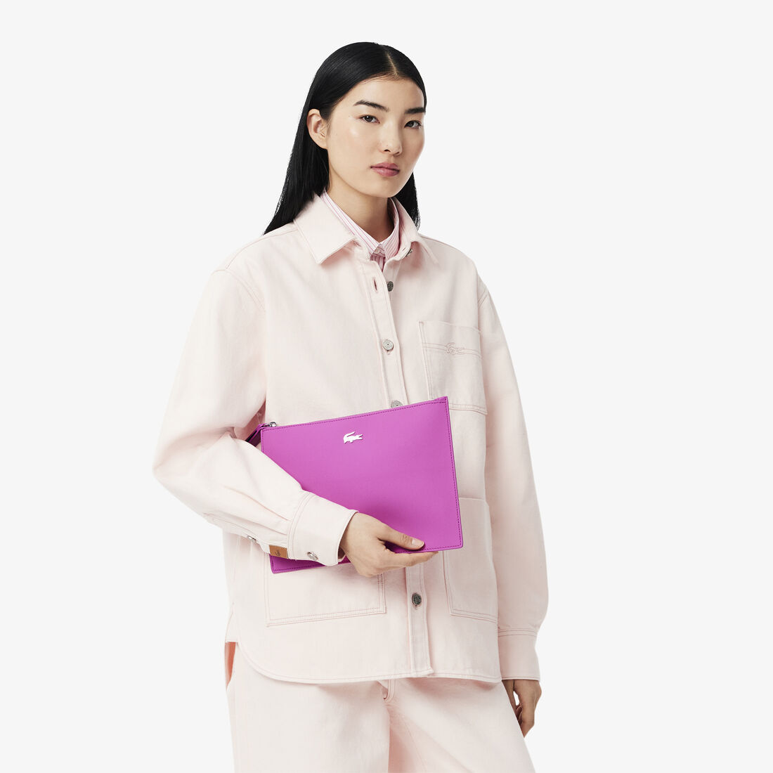 Anna Coated Pique Canvas Pouch Anna Coated Pique Canvas Pouch - NF2791AA-Q62