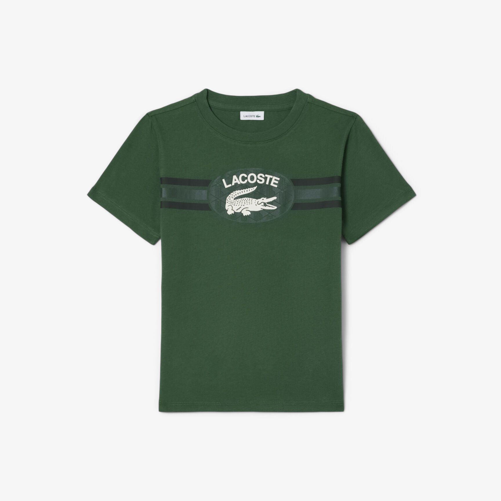 Monogram Print Cotton T-shirt Monogram Print Cotton T-shirt - TJ0850-00-132