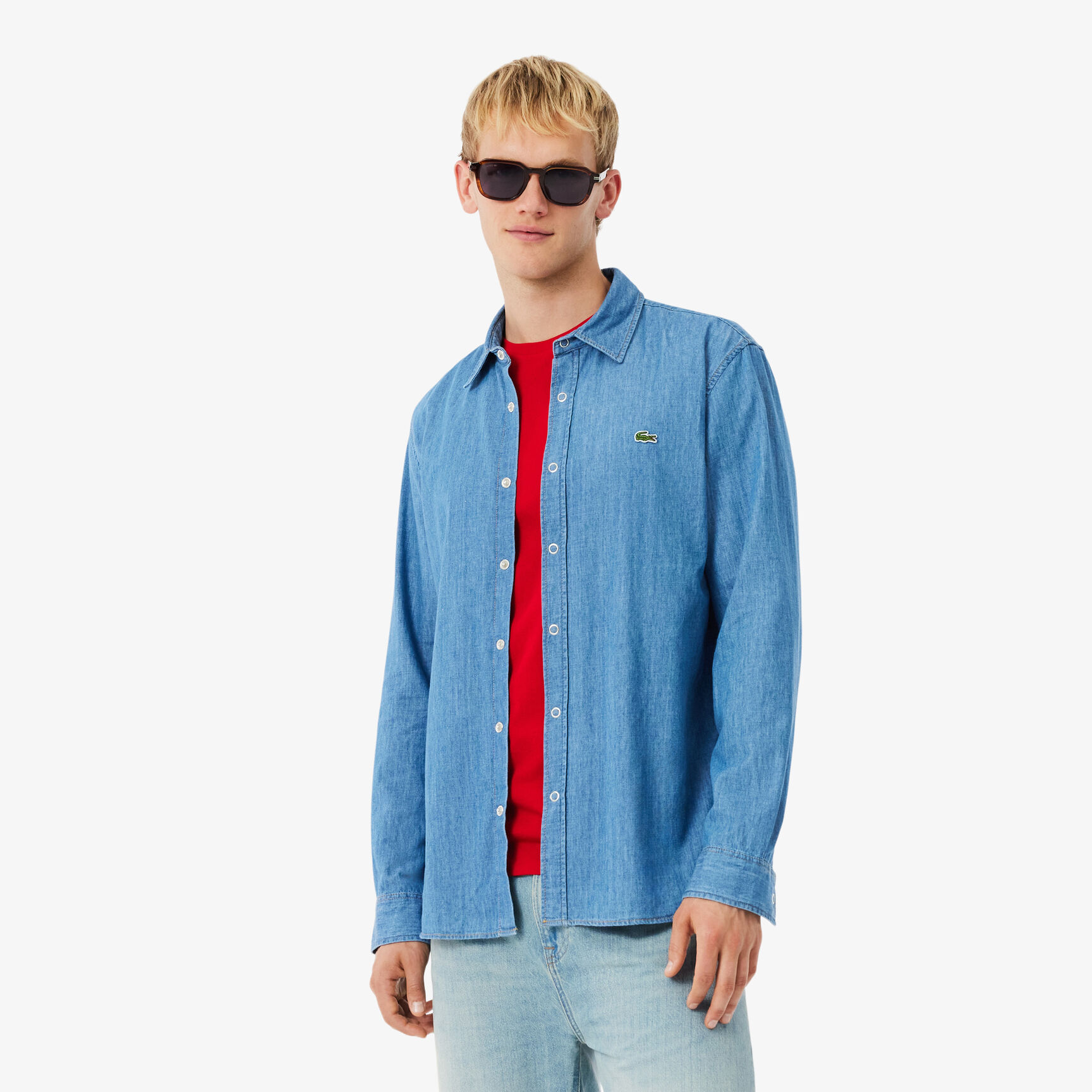 Regular Fit Lightweight Denim Shirt - CH9084-00-MKU