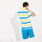 قميص بولو من مجموعة Lacoste SPORT مخطط ومحيك من قطن فائق الخفة للرجال لاكوست قميص بولو من مجموعة lacoste sport مخطط ومحيك من قطن فائق الخفة للرجال