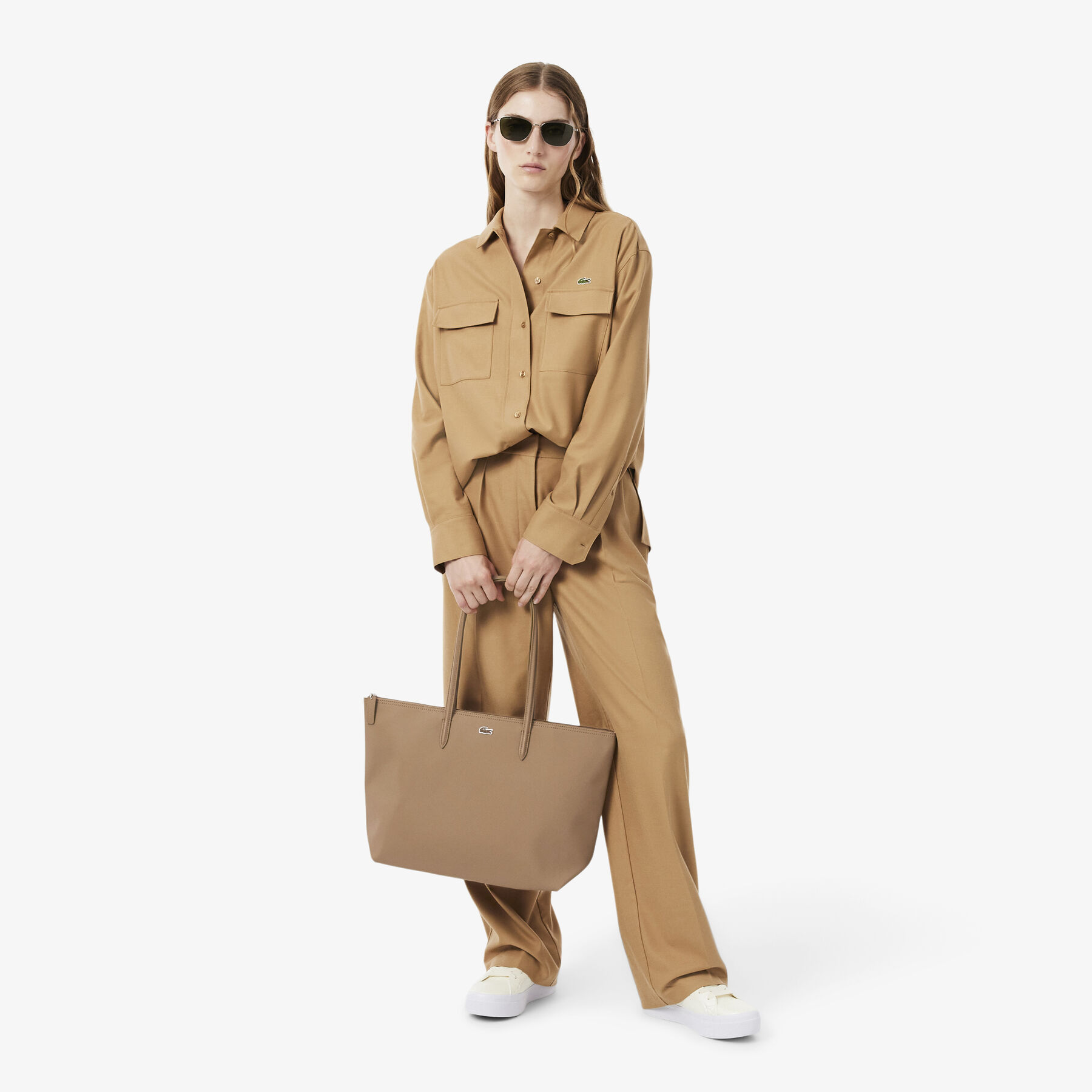 lacoste large l 12 12 concept tote
