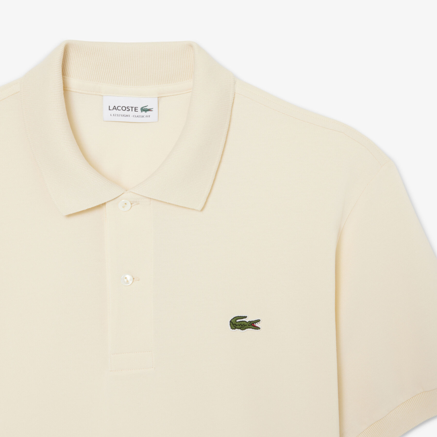 Classic Fit L.12.12 LIGHT Pique Polo Shirt lacoste classic fit l 12 12 light pique polo shirt