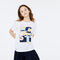 Girls' Crew Neck Print Cotton T-shirt lacoste girls crew neck print cotton t shirt