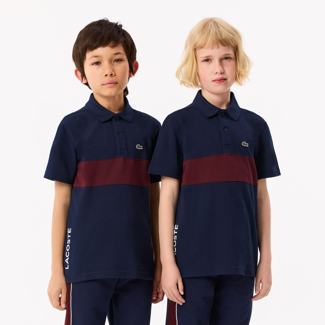 Contrast Stripe and Branding Polo Shirt - PJ2479-00-IE3