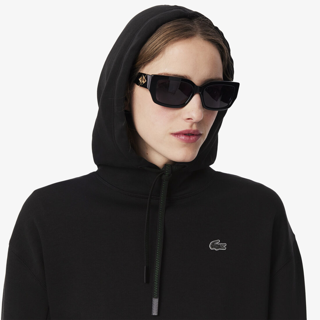 هودي قطني قصير Short Cut Cotton Hoodie - SF0281-00-031