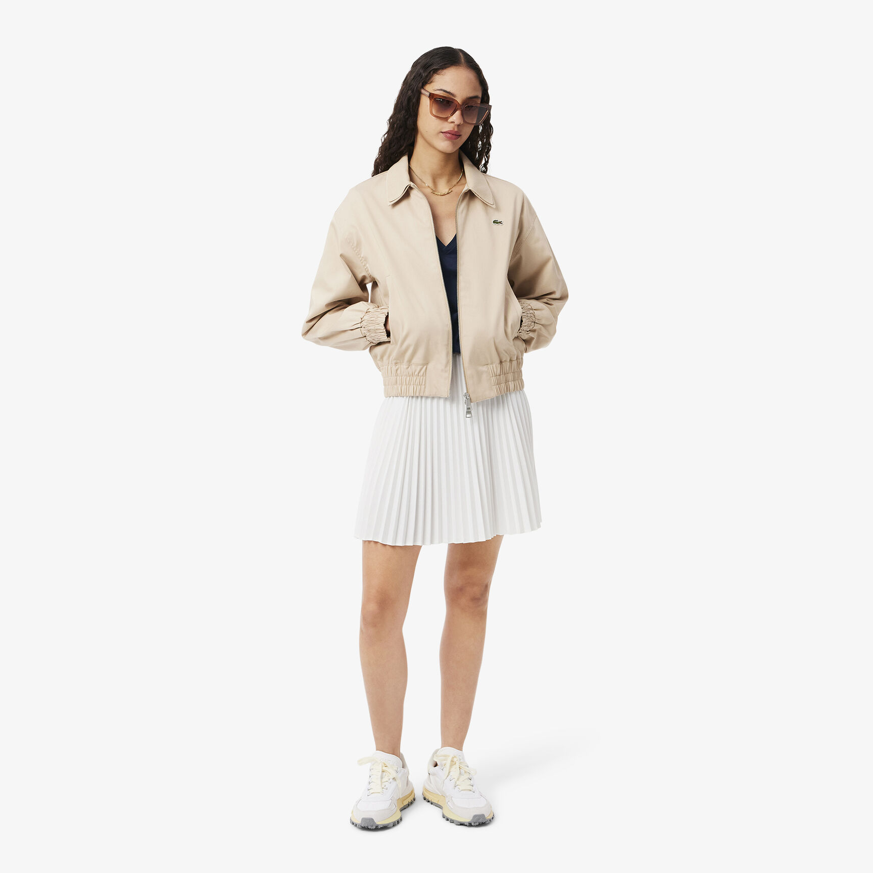 Relaxed Fit Soft Cotton V Neck T-shirt - TF7300-00-166