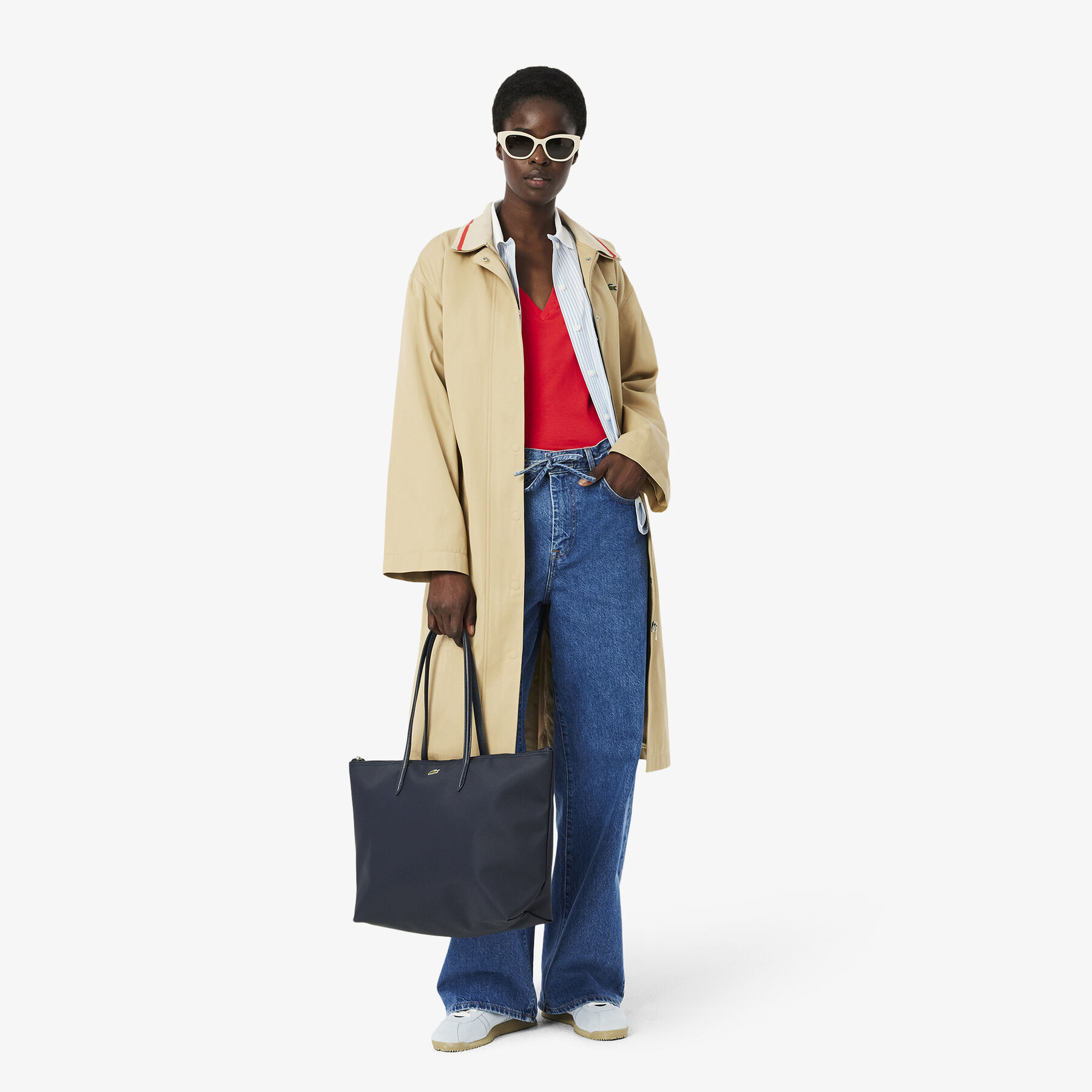 Large L.12.12 Concept Tote lacoste large l 12 12 concept tote