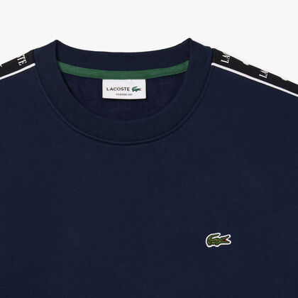 Logo Strip Crew Neck Sweatshirt