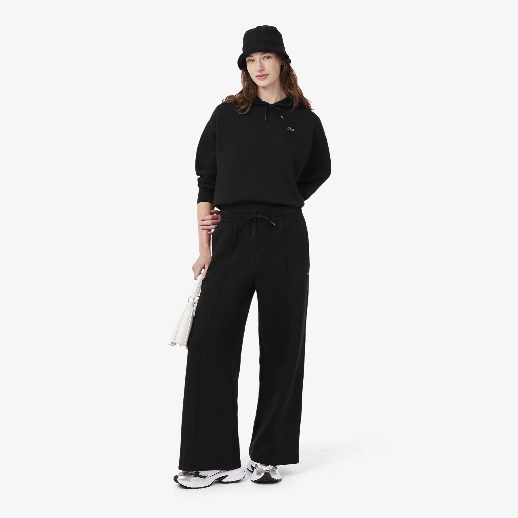 lacoste wide fit jersey sweatpants