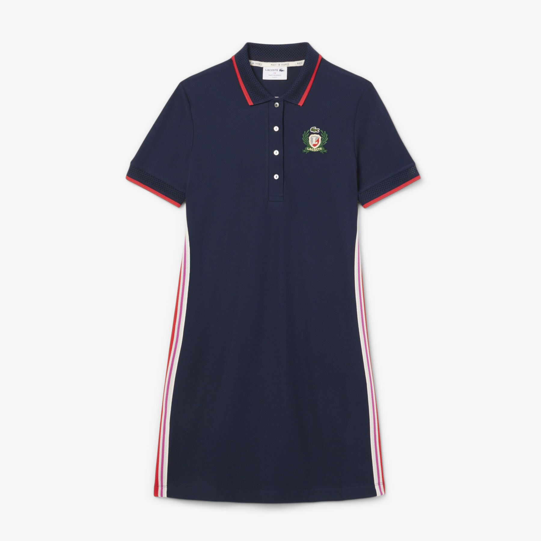 French Made Slim Fit Polo Dress - EF9566-00-166