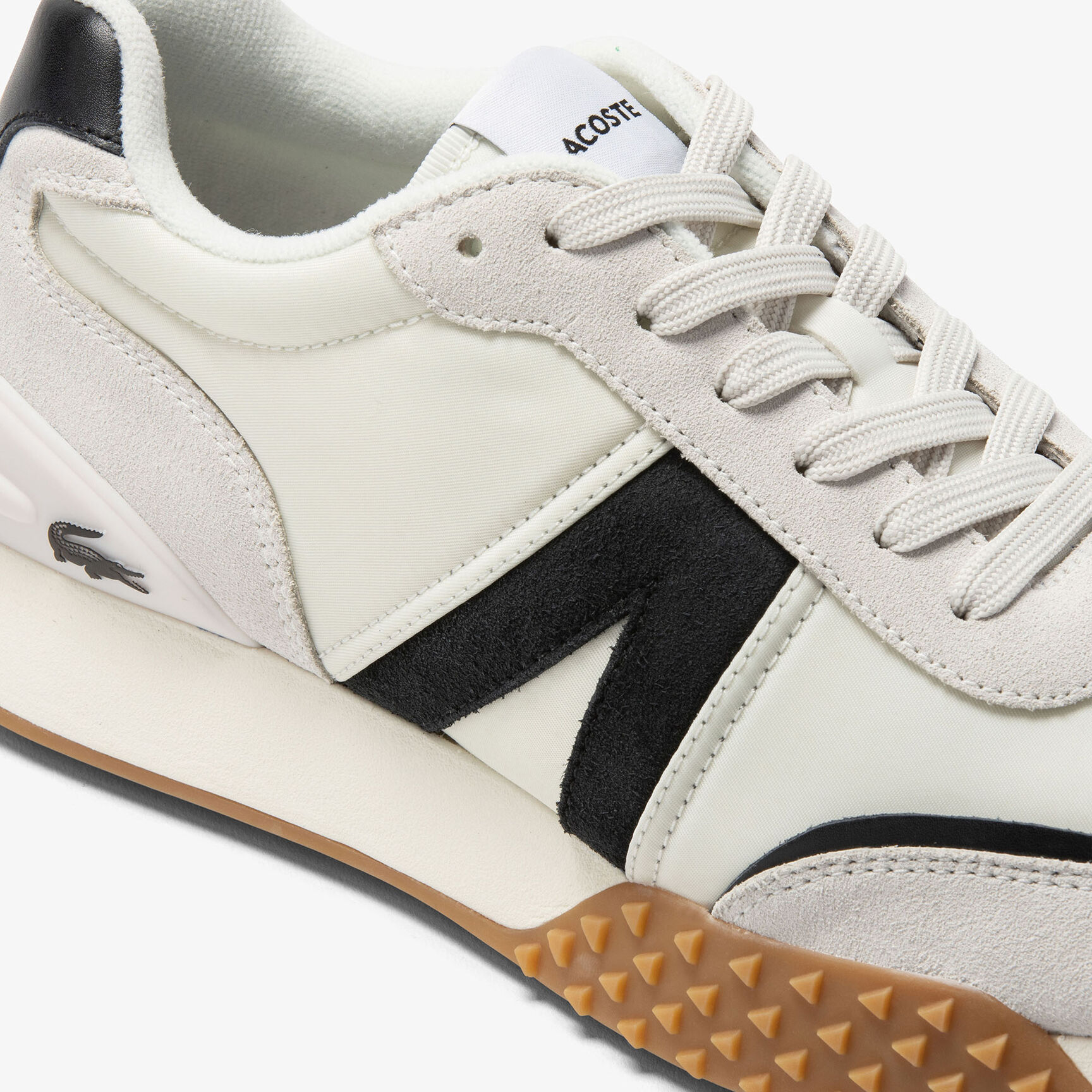 سنيكرز لاكوست ال-سبين ديلوكس جلد للرجال Men's Lacoste L-Spin Deluxe Leather Trainers - 45SMA0020-147