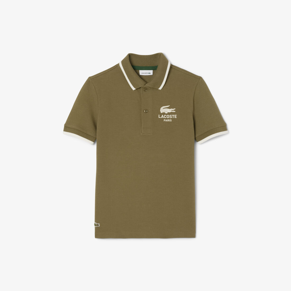 Stripe Collar Petit Pique Polo Shirt - PJ1104-00-E9F