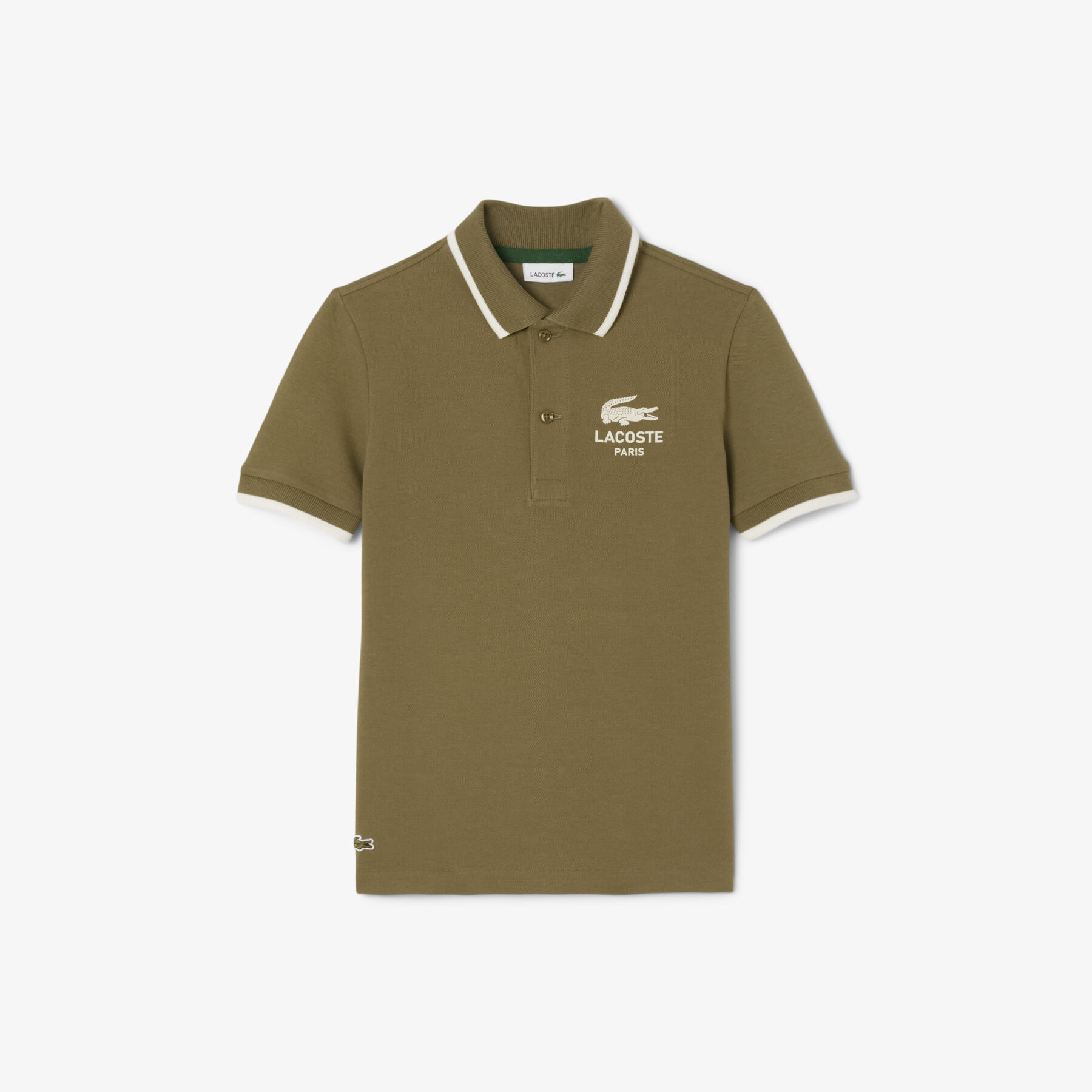 Stripe Collar Petit Pique Polo Shirt lacoste stripe collar petit pique polo shirt