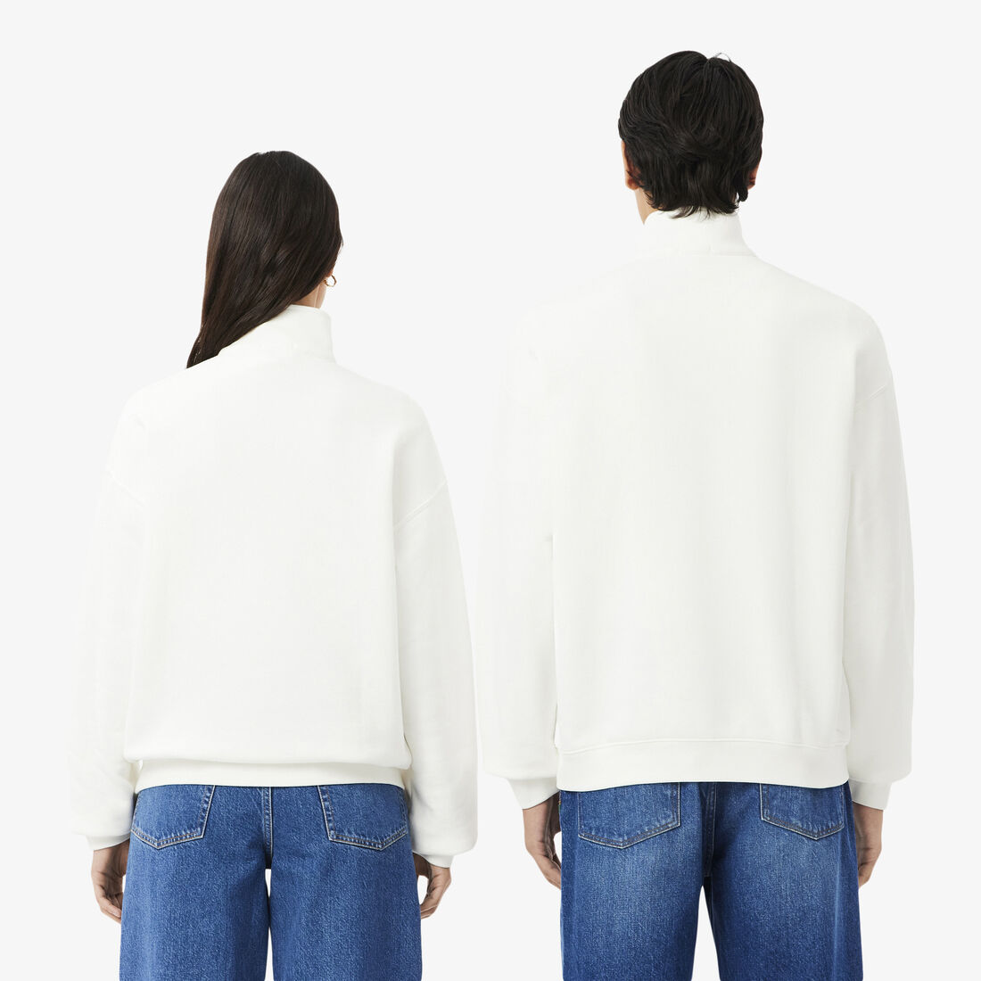 Heavy Fleece Zipper Neck Sweatshirt Heavy Fleece Zipper Neck Sweatshirt - SH7759-00-70V