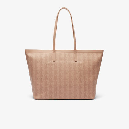 Zely Grained Tote with Pouch Zely Grained Tote With Pouch